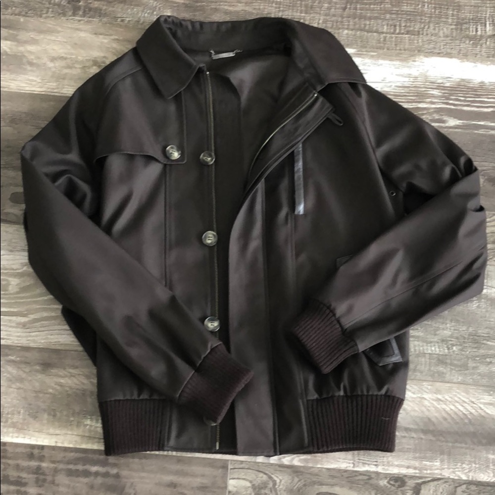 Men’s Versace Brown Bomber